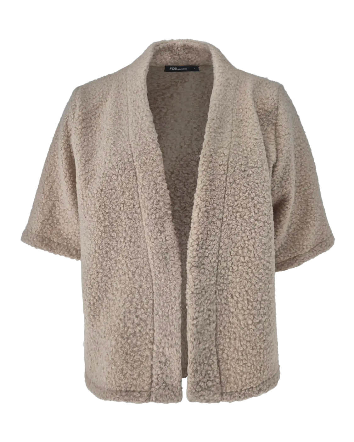 Gilet - Lia Teddie krul | Beige