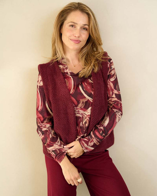 Top - Eefje Swirl-FB | Port