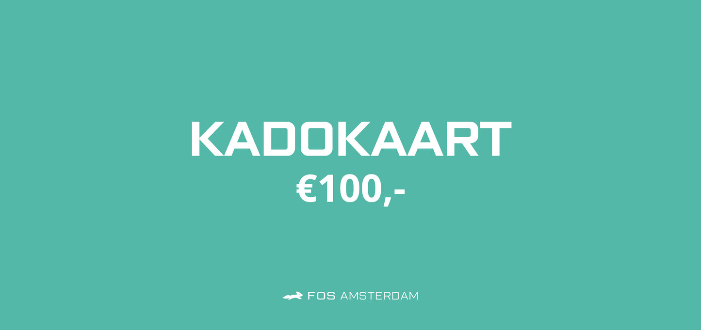 FOS Amsterdam kadokaart - t.w.v. 100€