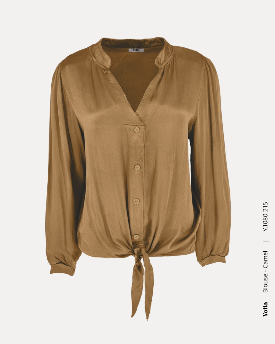 Blouse | Camel
