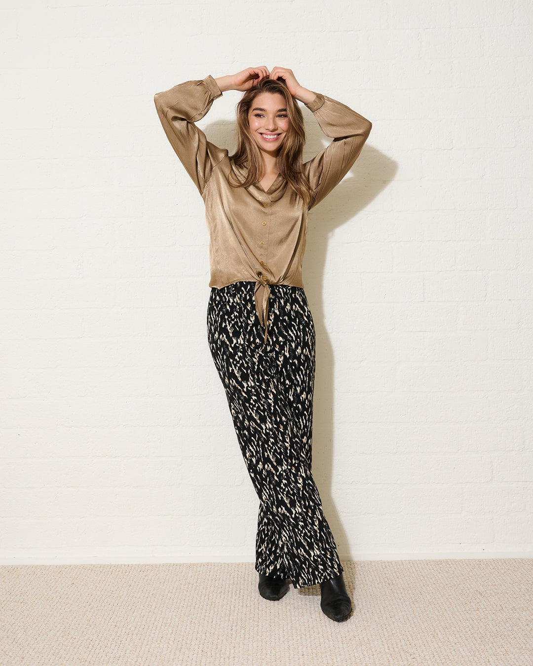 Blouse | Camel