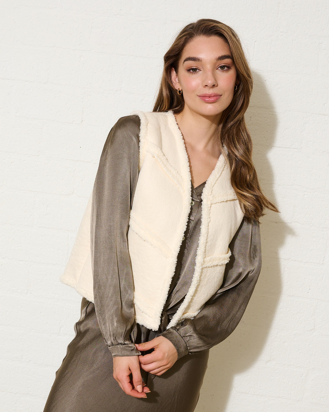 Blouse | Taupe