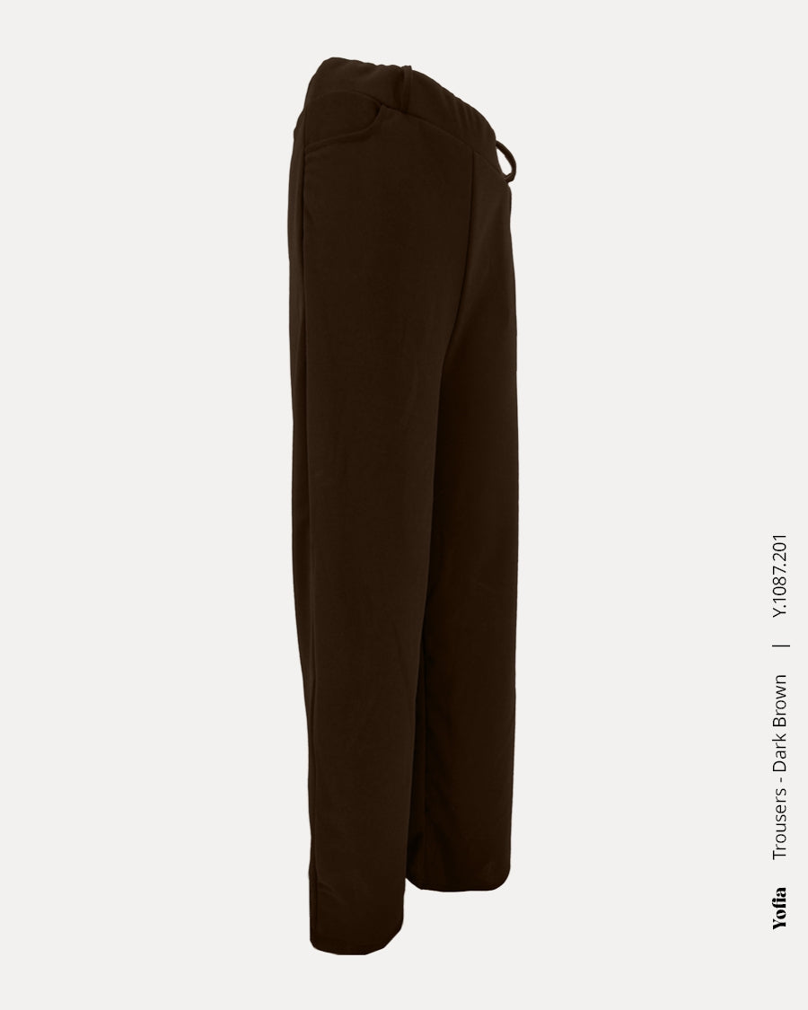 Trousers | Dark Brown