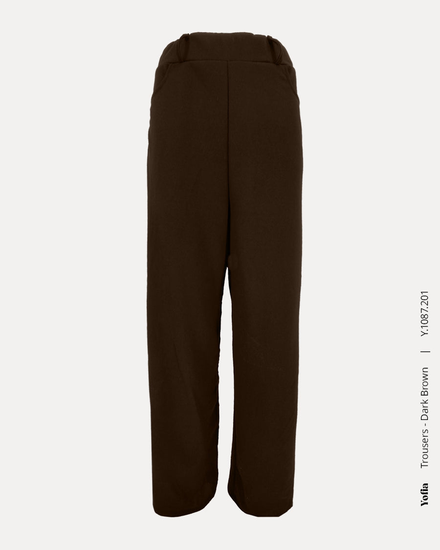 Trousers | Dark Brown