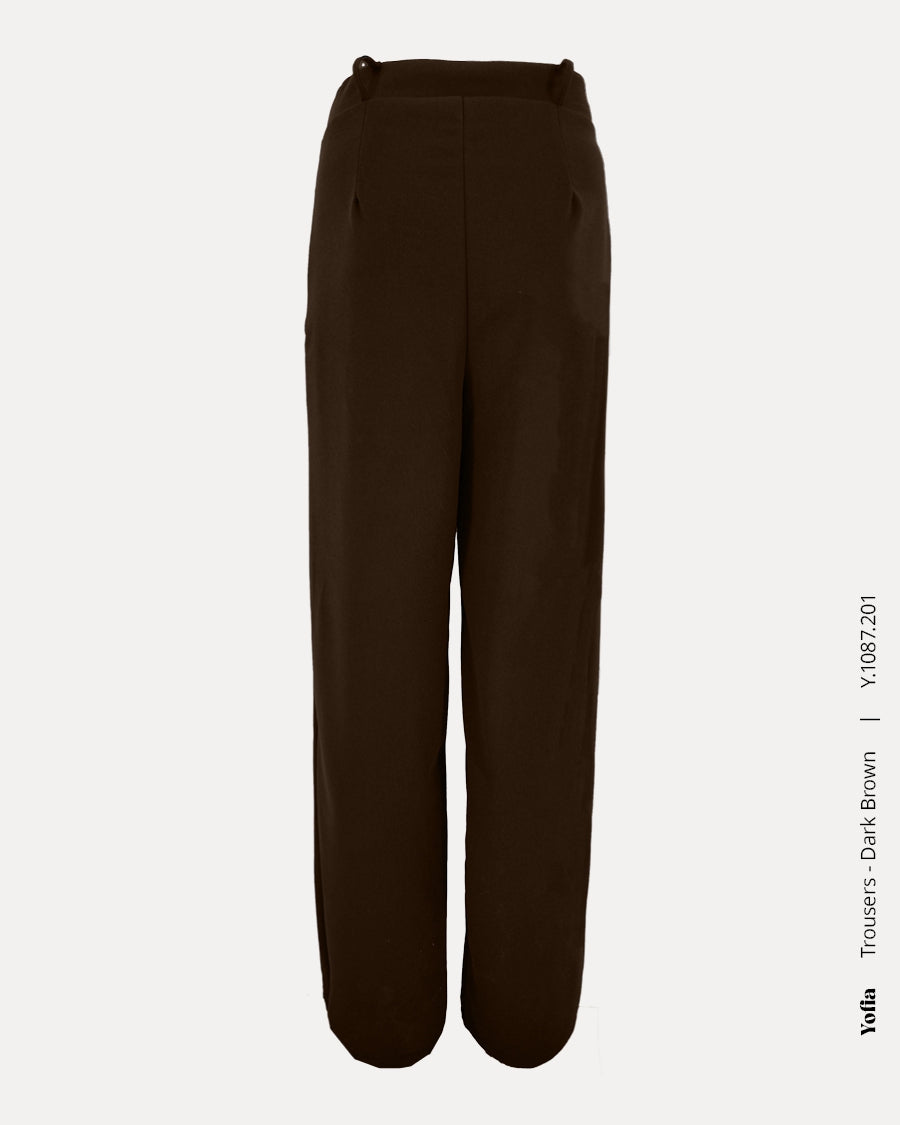 Trousers | Dark Brown
