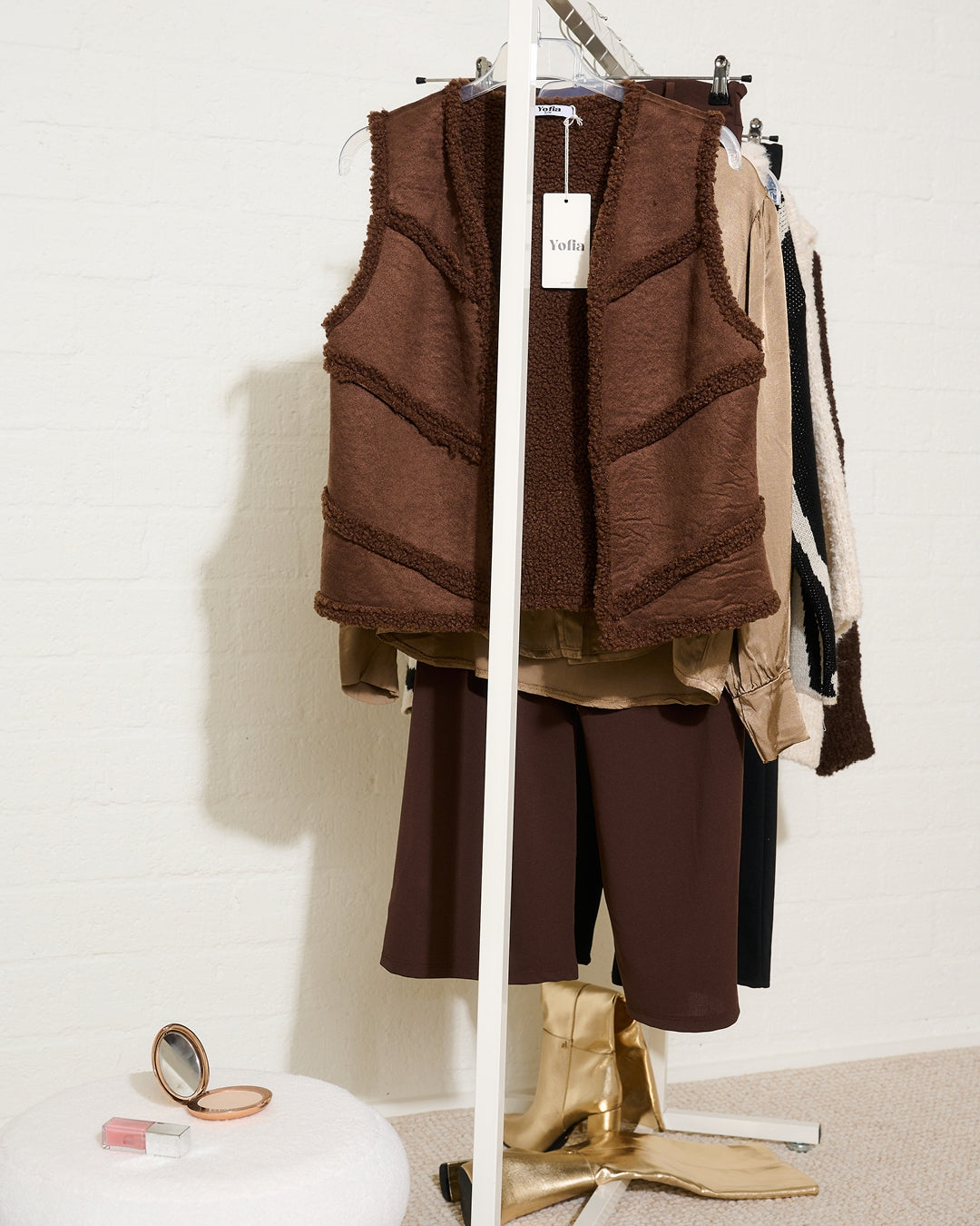 Gilet | Dark Brown