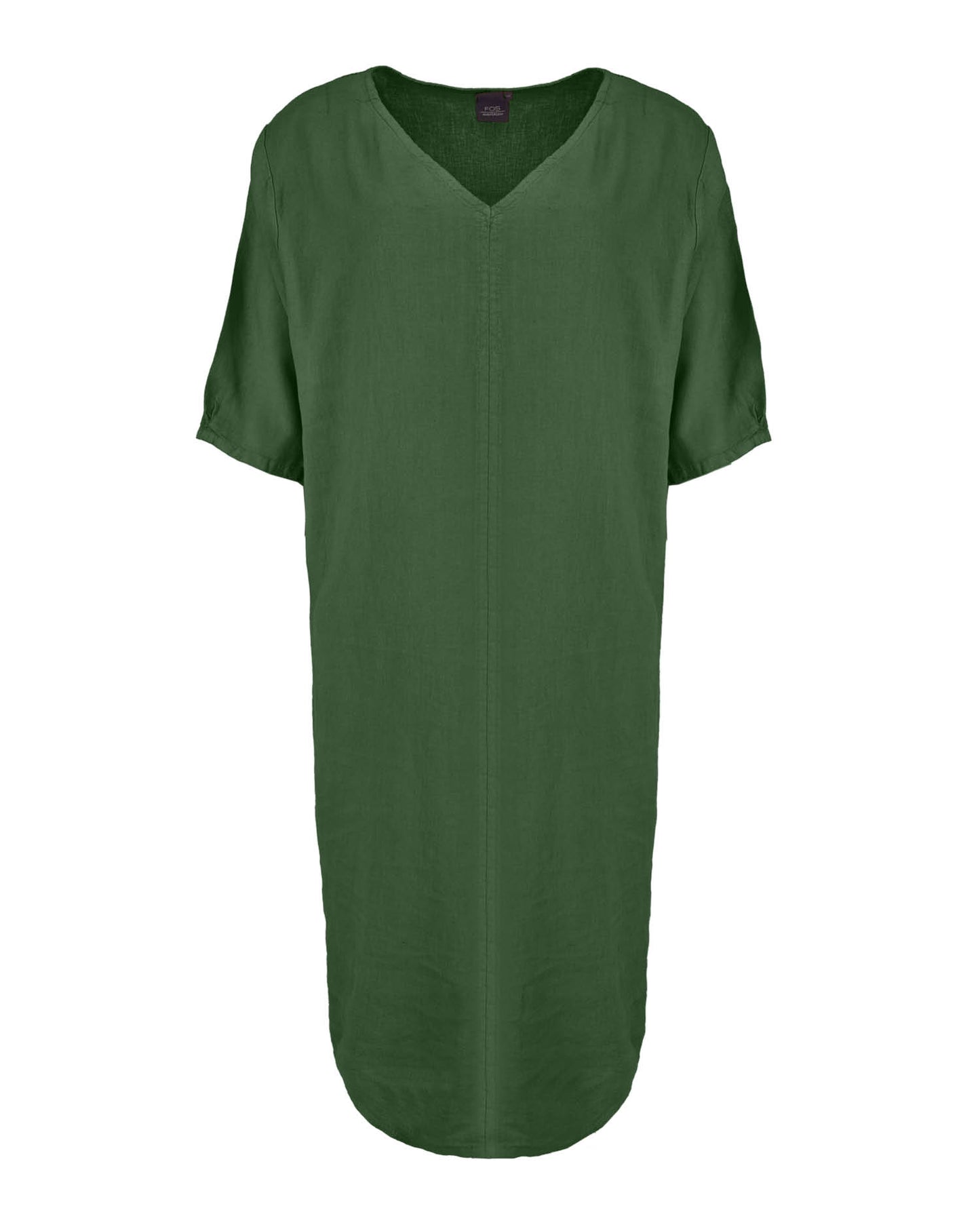 Jurk - Linde Linnen Uni | Groen