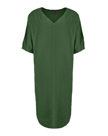 Jurk - Linde Linnen Uni | Groen