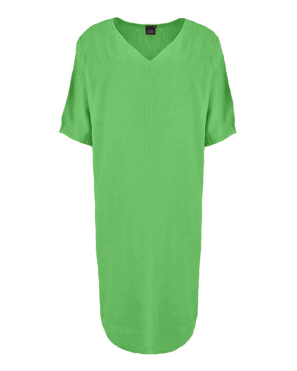 Jurk - Linde Linnen Uni | Appel-Groen