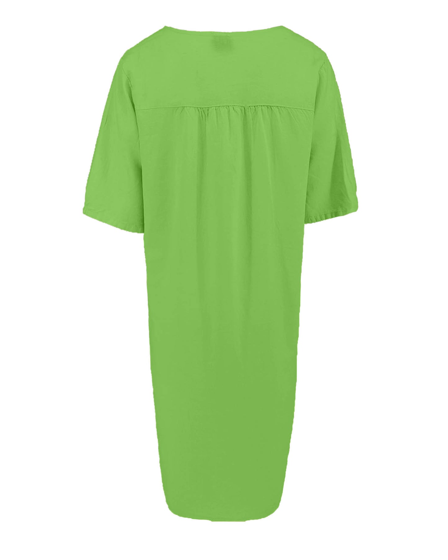 Jurk - Linde Linnen Uni | Appel-Groen