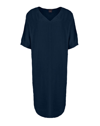 Jurk - Linde Linnen Uni | Navy