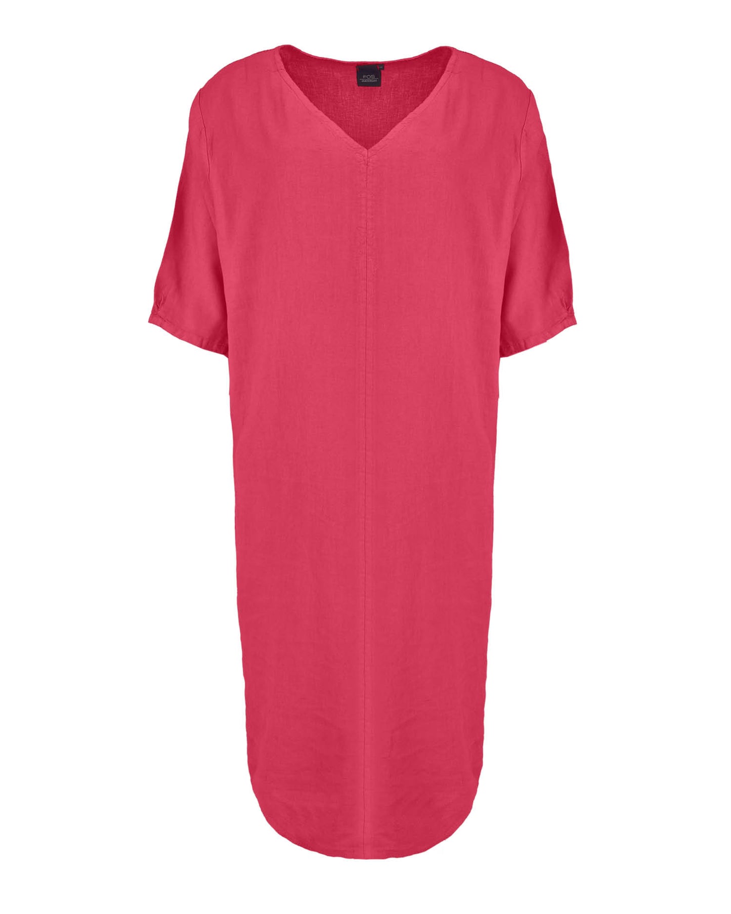 Jurk - Linde Linnen Uni | Framboos