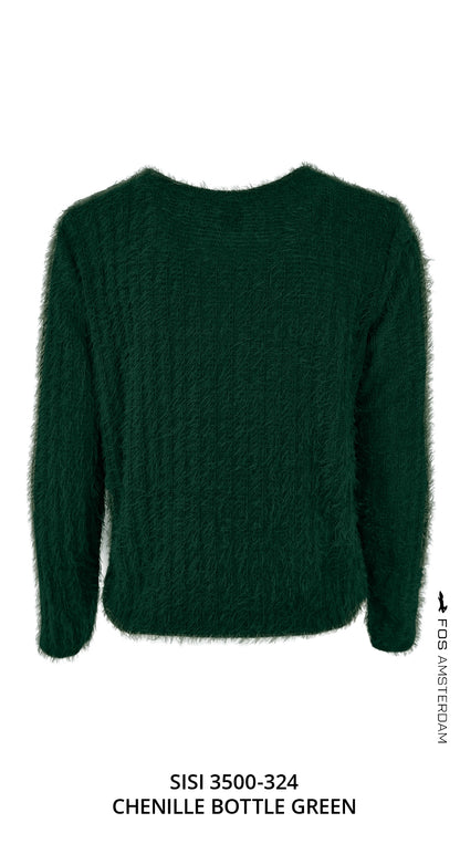 Sisi - Chenille | Bottle Green