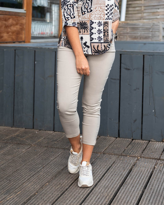 Bobbie7/8 - Uni | Licht Taupe