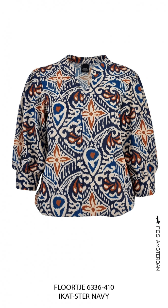 Floortje - Ikat-Ster | Navy