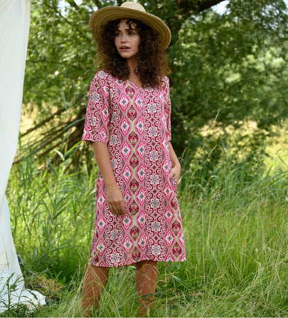 Linde - ornament | Fuchsia