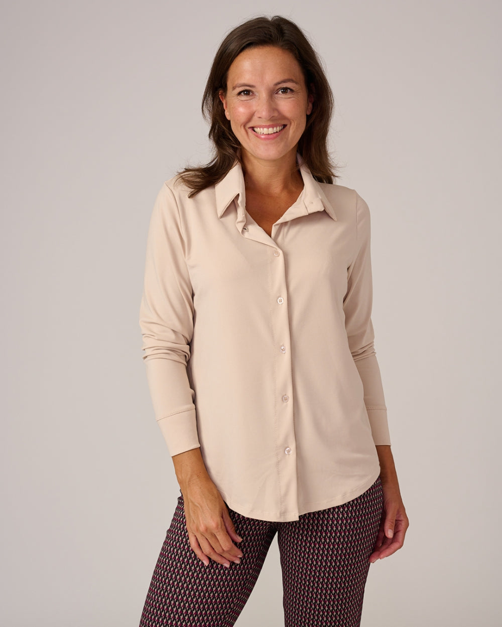 Olivia - Uni Pique-ET | Beige