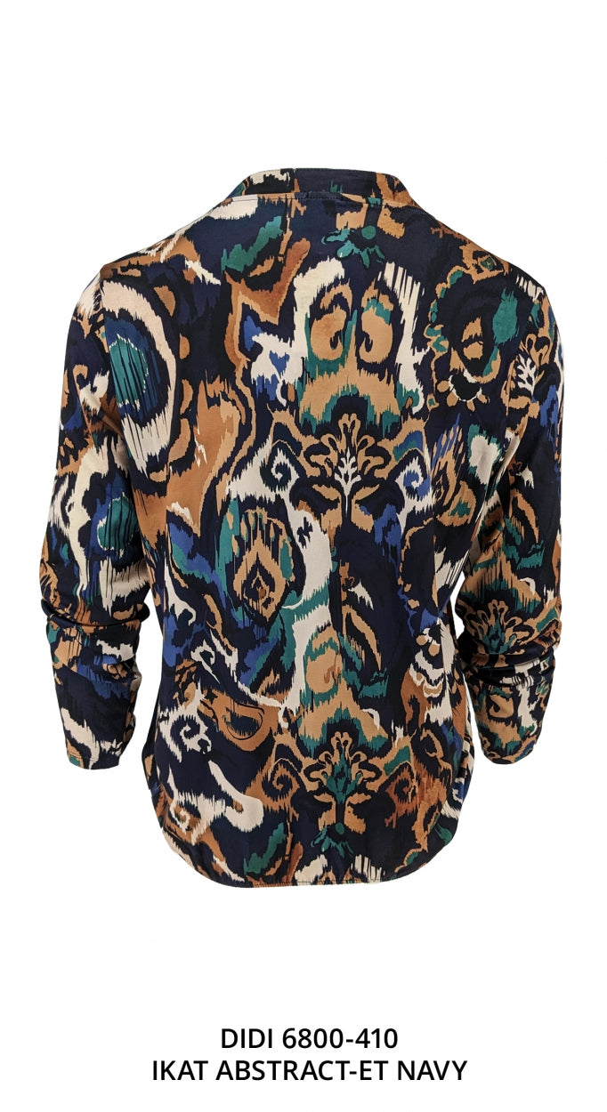 Didi - Ikat Abstract-ET | Navy