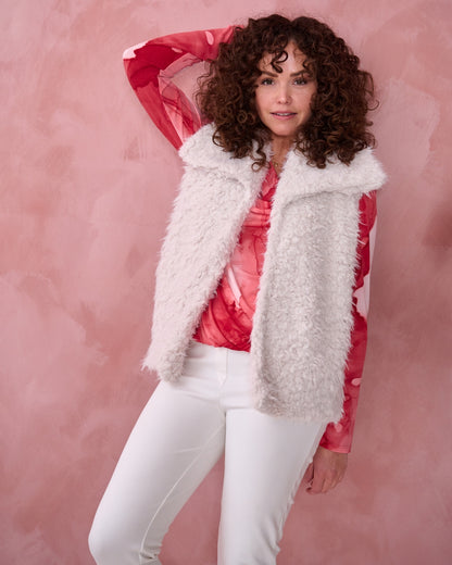 Liz - Faux fur | Off-White