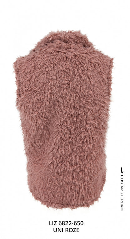 Liz - Faux fur | Roze