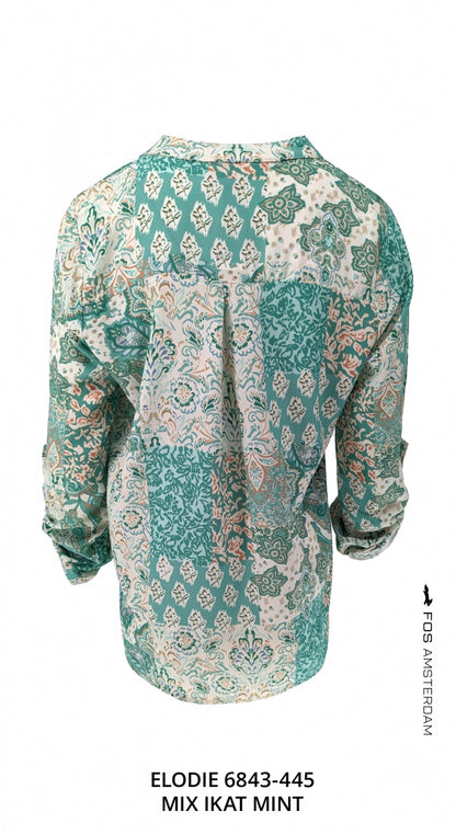 Elodie - Mix Ikat | Mint