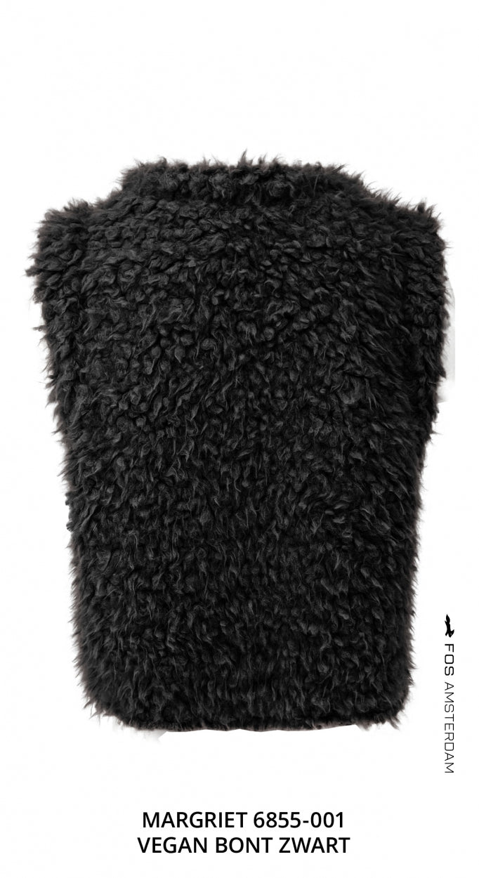 Margriet - Faux fur | Zwart