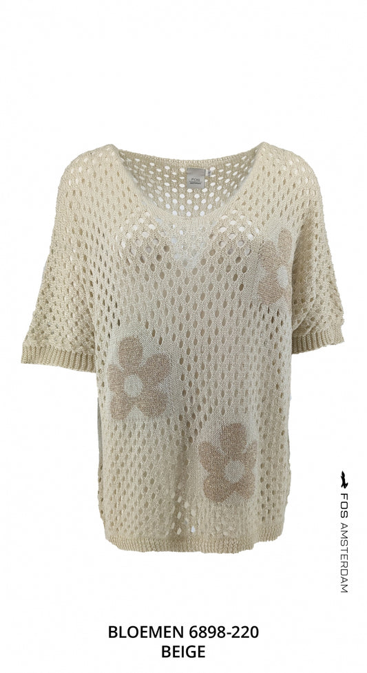 Bloemen - | Beige