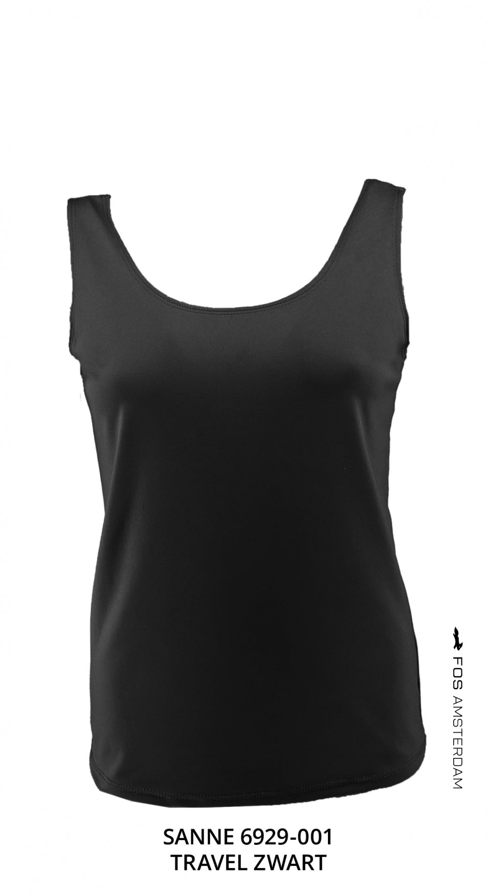 Top - Sanne Travel | Zwart Tops & Blouses