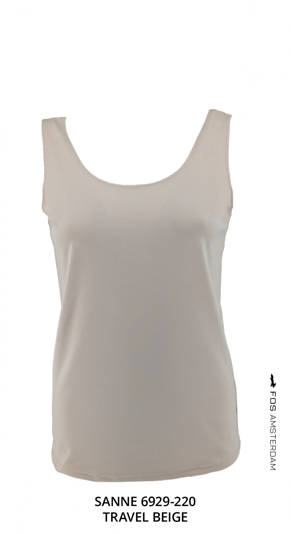 Top - Sanne Travel | Beige Tops & Blouses