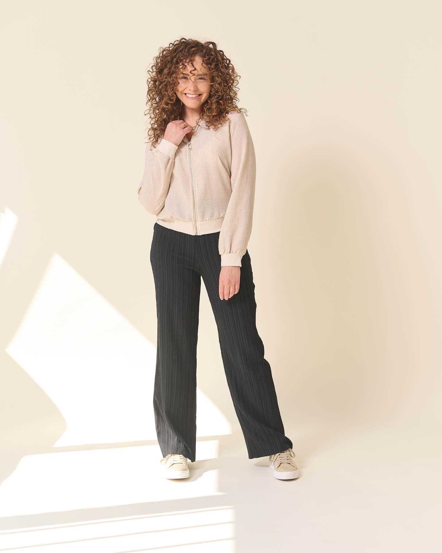 Broek - Rikki - Uni Boomschors | Zwart