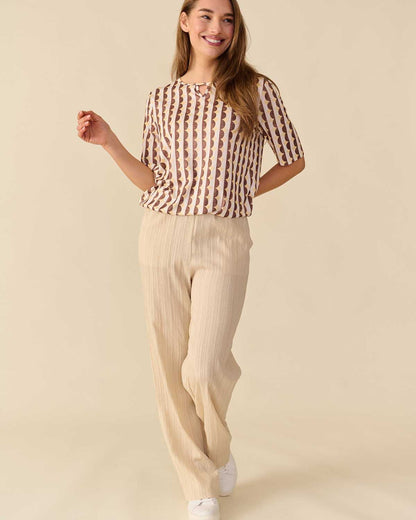 broek rikki uni boomschors beige
