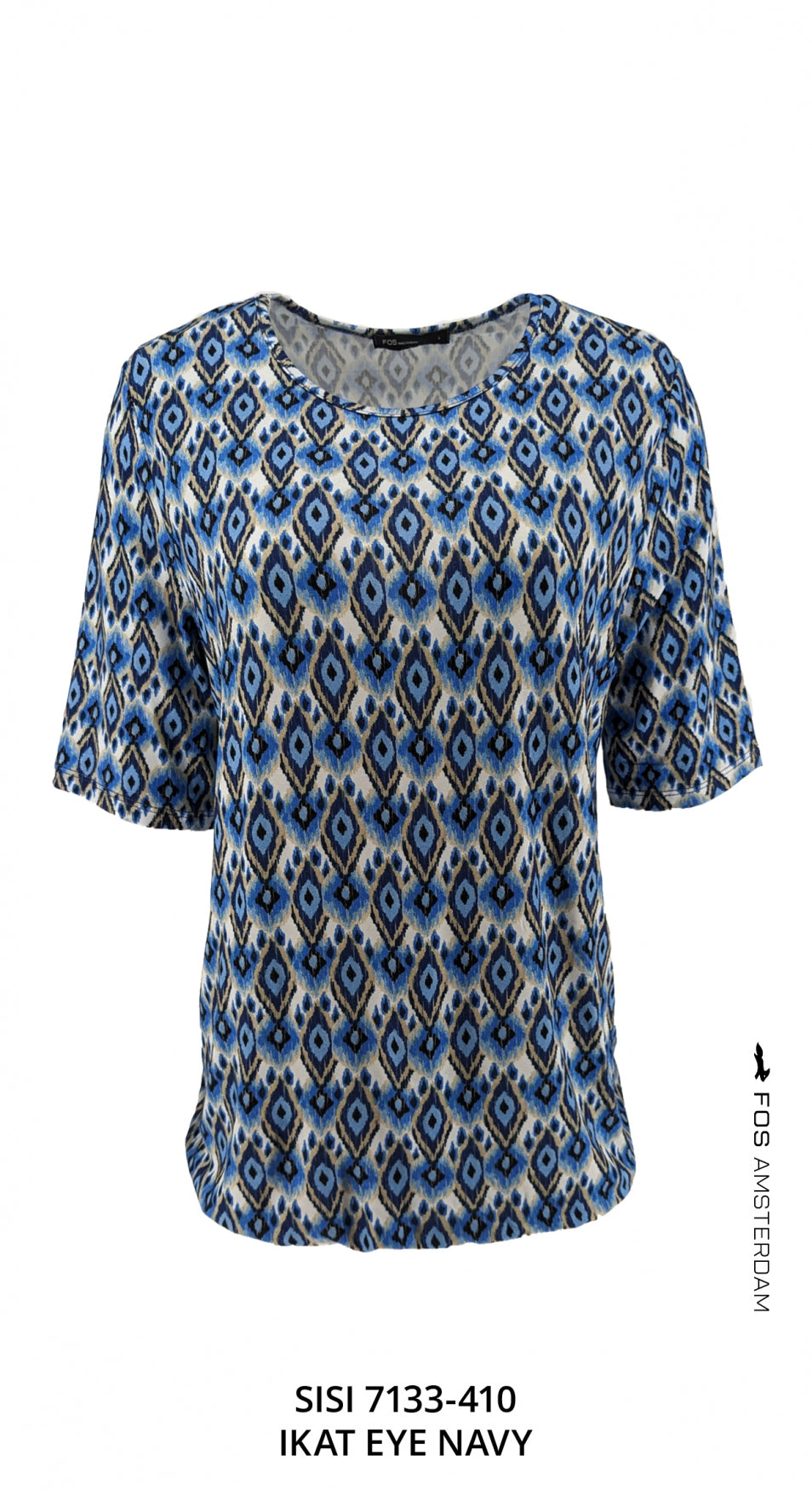 Sisi - Ikat Eye | Navy