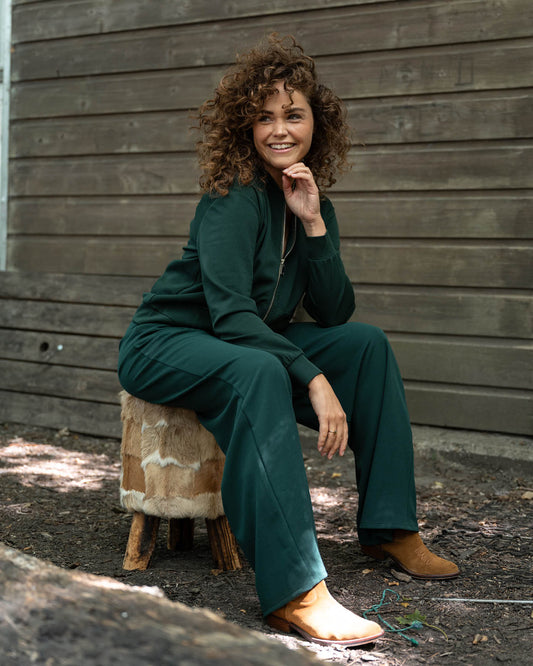 Broek - Bentha Uni | Bottle Green