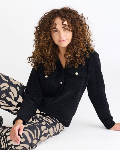 Jack - Lizzy Duffel Lurex | Zwart Jasjes