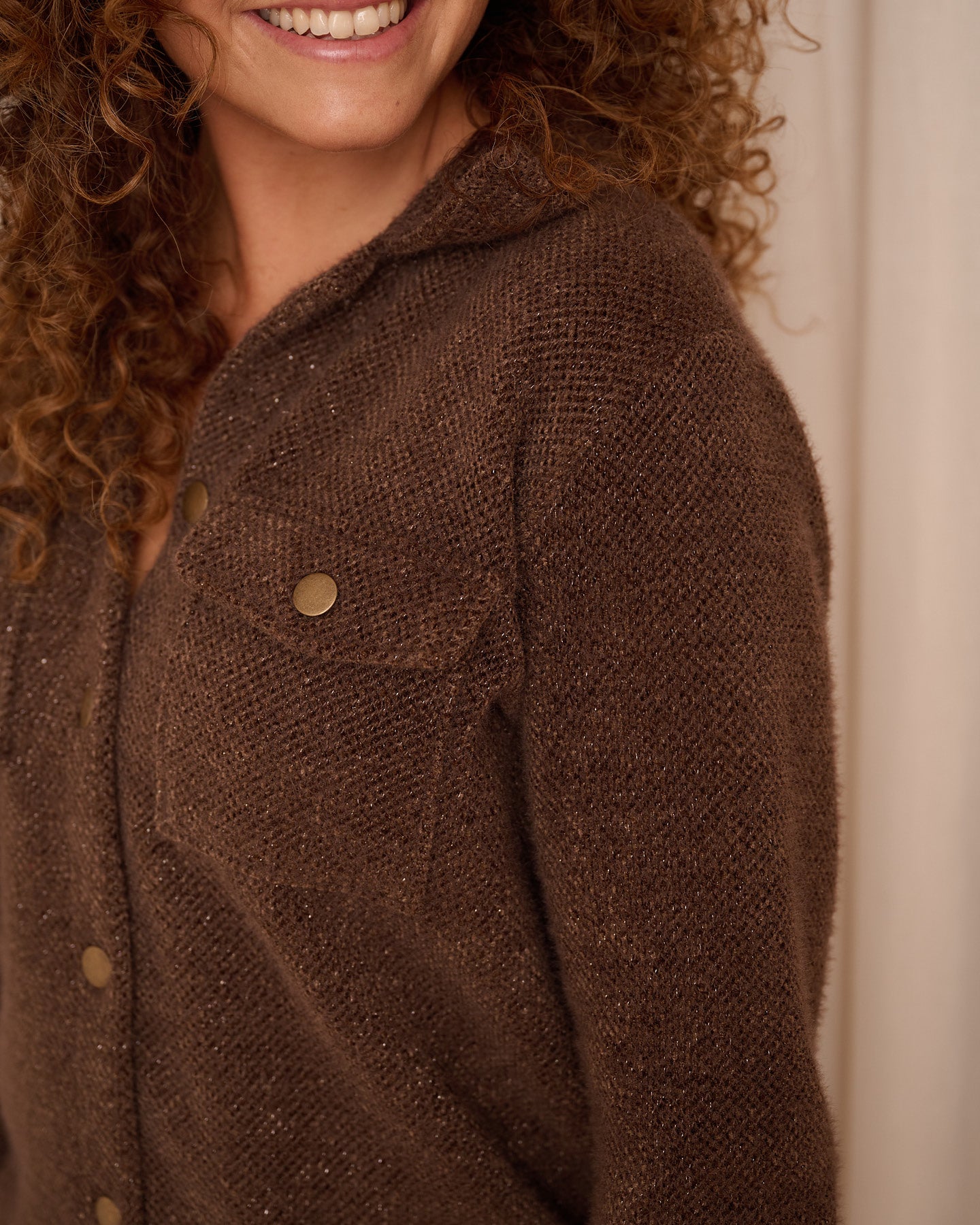 Jack - Lizzy Duffel Lurex | Bruin