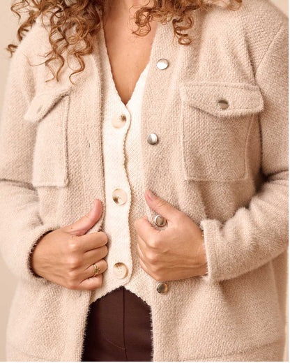 Jack - Lizzy Duffel Lurex | Beige Jasjes