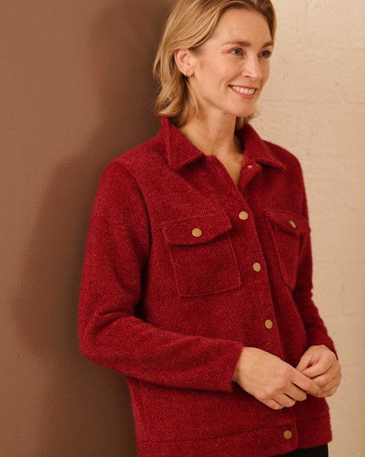 Jack - Lizzy Duffel Lurex | Bordeaux Jasjes