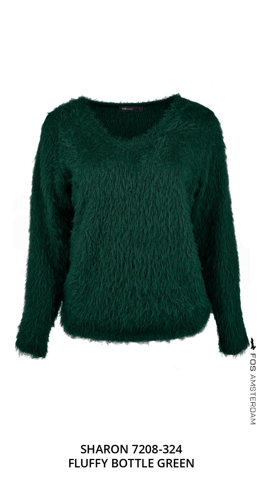 Sharon - Fluffy Chenille | Bottle Green
