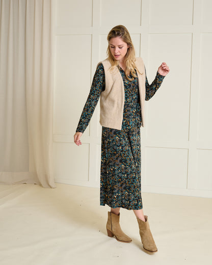 Gilet - Margriet Duffel | Beige Gilets