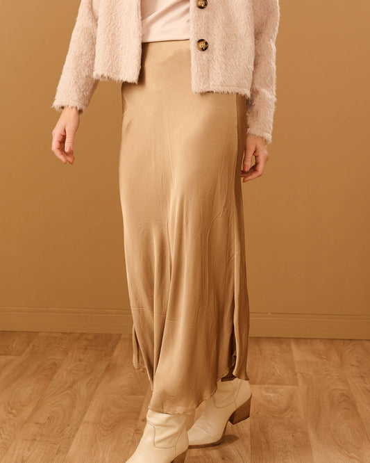 Rok - Mea Uni Satijn | Camel