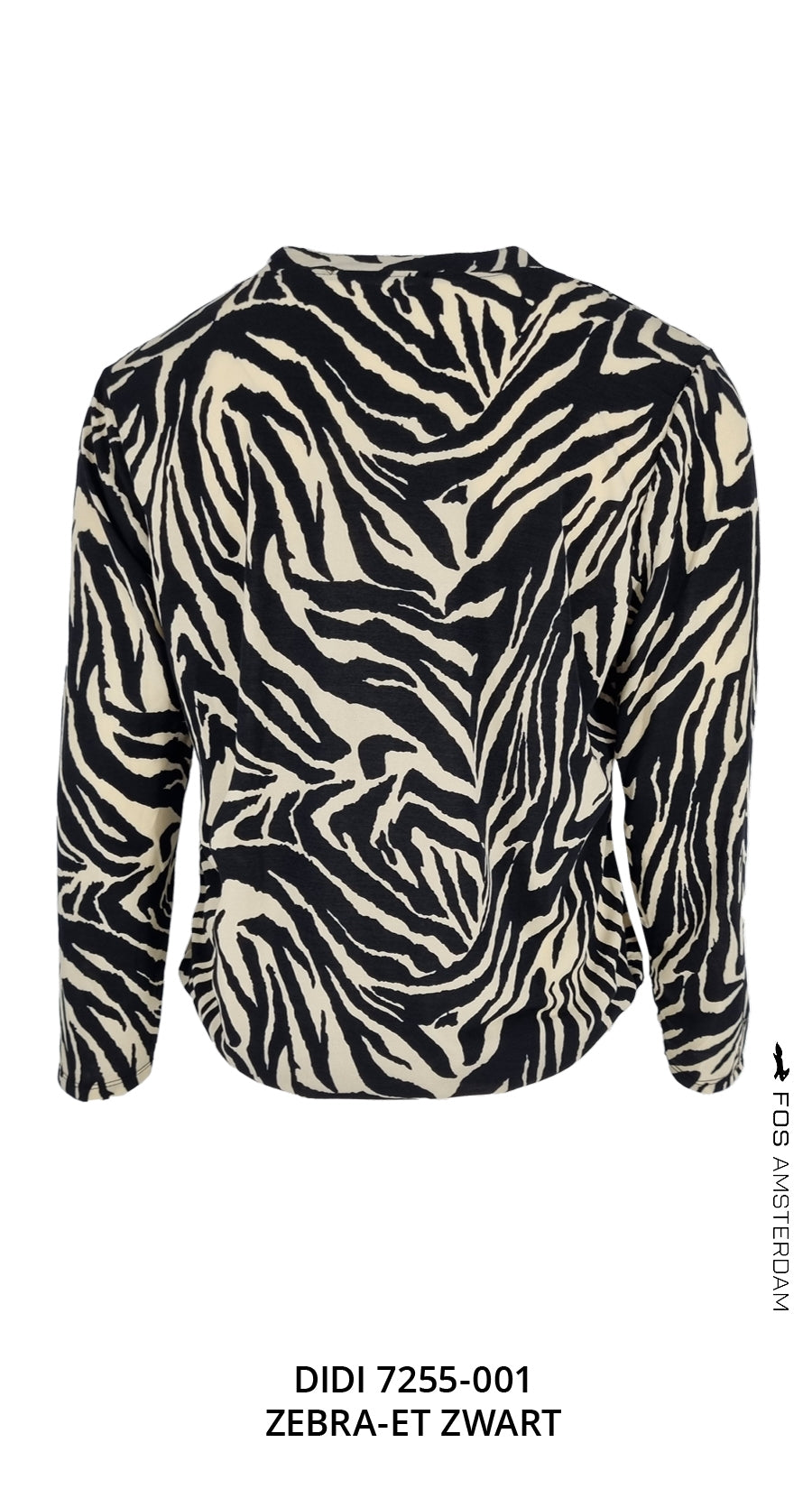 Top - Didi Zebra-ET | Zwart