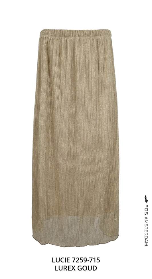 Rok - Lucie Lurex | Goud