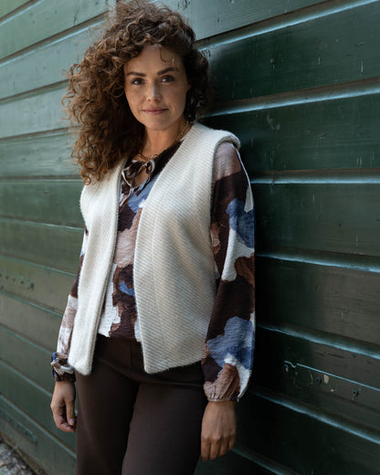 Gilet - Margriet Duffel | Off-White Gilets