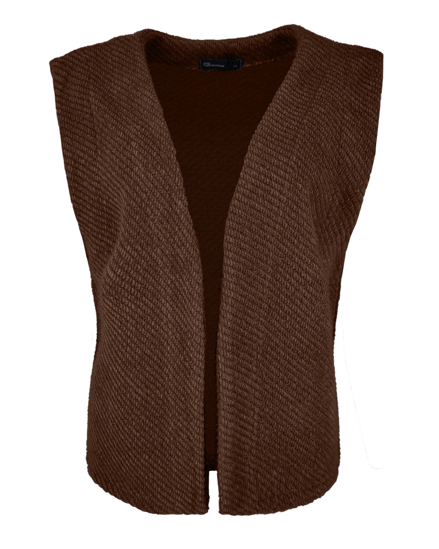 Gilet - Margriet Duffel | Bruin