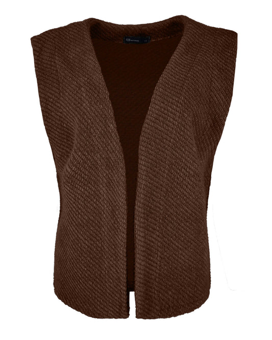 Gilet - Margriet Duffel | Bruin