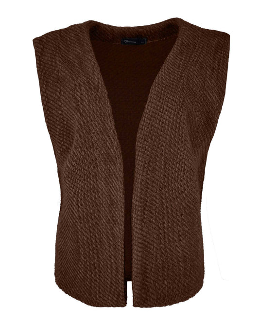 Gilet - Margriet Duffel | Bruin Gilets