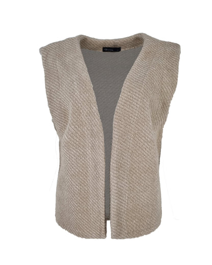 Gilet - Margriet Duffel | Beige Gilets