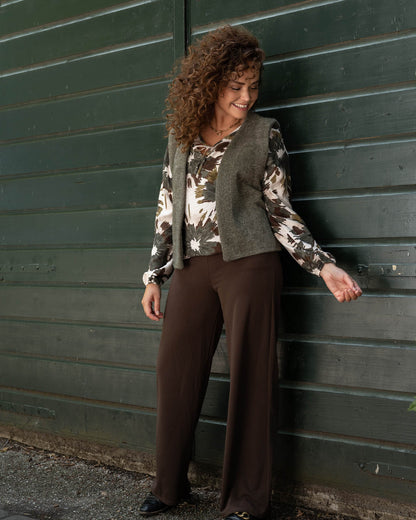 Gilet - Margriet Duffel | Army