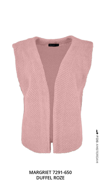 Gilet - Margriet Duffel | Roze