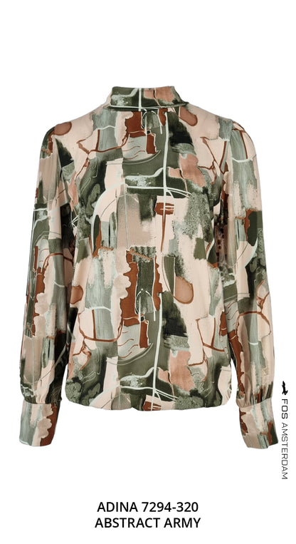 Top - Adina Abstract | Army